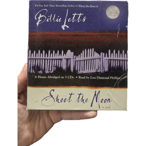 Shoot the Moon Billie Letts Audiobook CD Lou Diamond Phillips Mystery Small Town